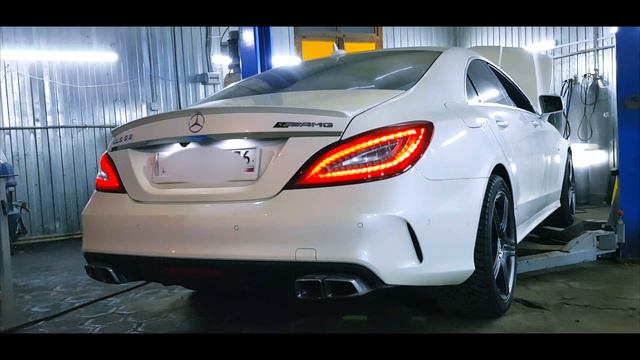 Mersedes Benz CLS 63 AMG Exhaust st2 ZDOBA Performance смотреть онлайн