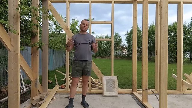 Баня Часть#21 Для чего нужно окно в парной смотреть онлайн