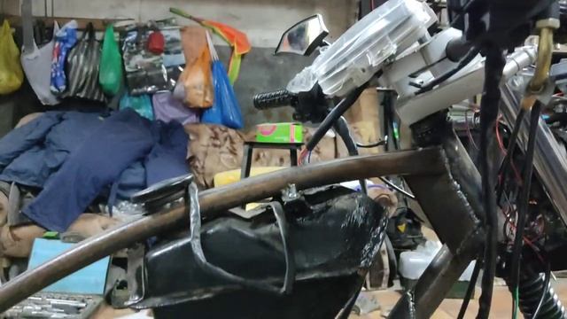 МИНИЧОППЕР ИЗ СТАРОГО СКУТЕРА. РАМА ГОТОВА смотреть онлайн