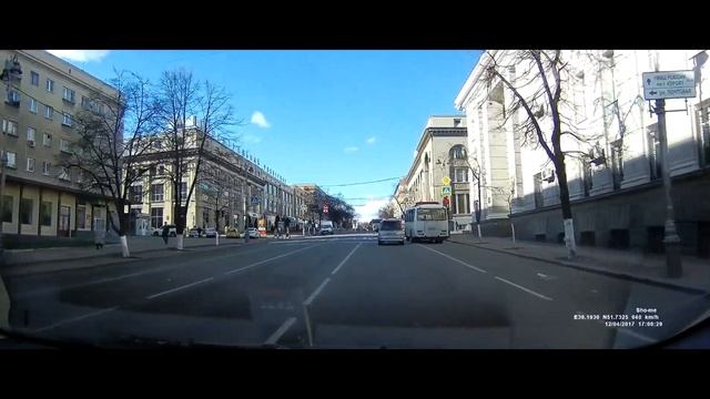 Автобус ПАЗ г.Курск ул.Ленина смотреть онлайн