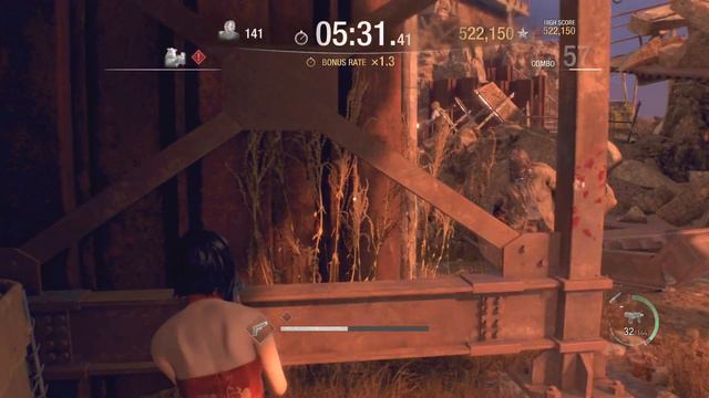 Resident Evil 4 Remake | Mercenaries Ada Dress Island S++ смотреть онлайн