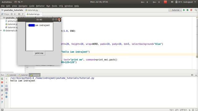 Python GUI Tutorial - 32 - Text - part2 смотреть онлайн