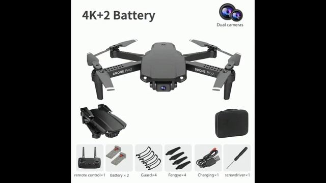 NYR E99 Pro2 RC Mini Drone 4K 1080P 720P Dual Camera смотреть онлайн