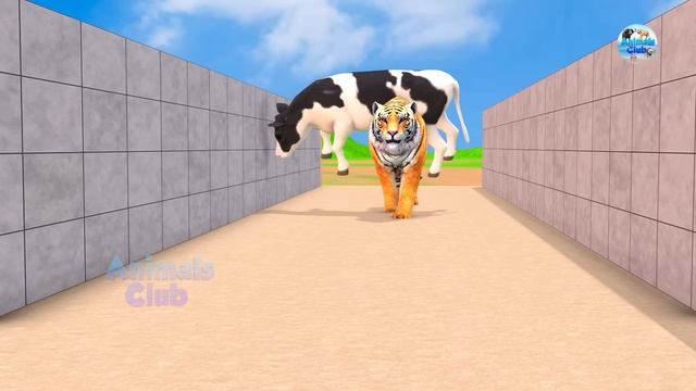 TempleRun Funny Monkey Run Away From Zombie Tiger | Giant Gorilla vs Tiger vs Monkey Pc Maze Game смотреть онлайн