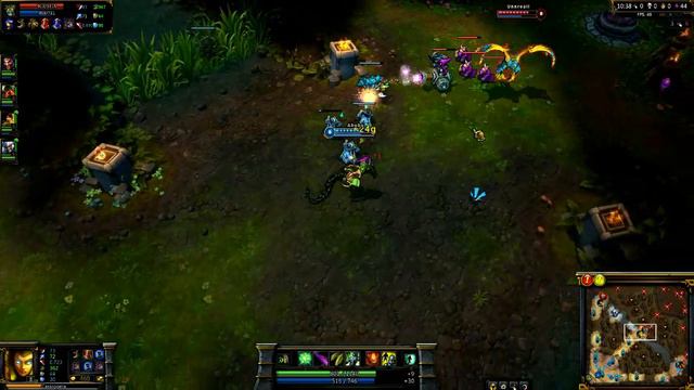 LoL Game 345 - 5v5 - Cassiopeia - 1/2 смотреть онлайн