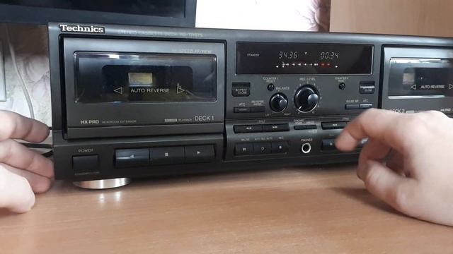 Купил кассетную деку Technics RS-TR575 смотреть онлайн