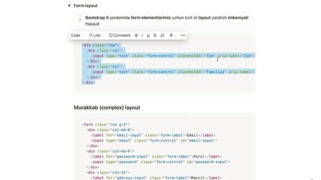 Bootstrap | 15. Floating labels. Form layout смотреть онлайн