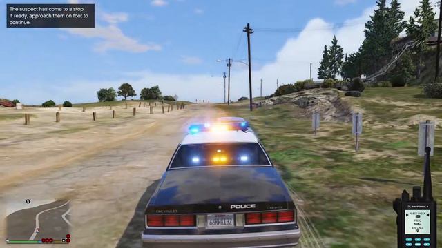 GTA 5 LSPDFR Retro Caprice Patrol In Paleto Bay смотреть онлайн
