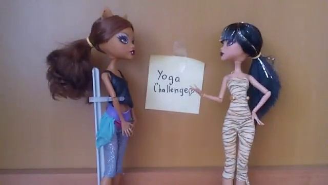 Йога Челлендж || Yoga Challenge || Stop Motion Monster High смотреть онлайн