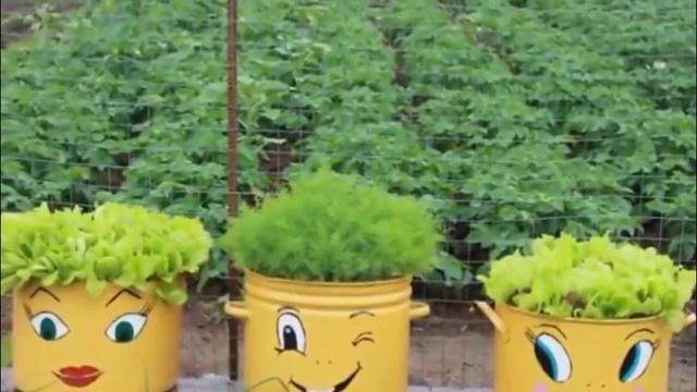 кашпо из старых кастрюль и ведер смотреть онлайн