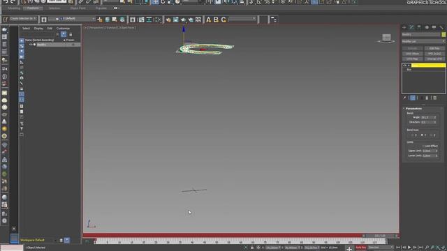3dmax. Создание высотки параметрической формы смотреть онлайн