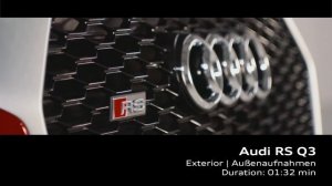 Audi RS Q3 2014 Вождение | Экстерьер | Интерьерные кадры