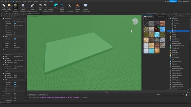 Roblox Studio Plugins: How to use PART to TERRAIN смотреть онлайн