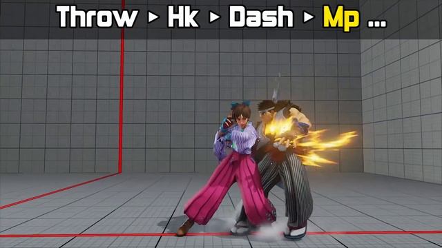 SFVAE Sakura's HanaKaze throw setups - April 2018 смотреть онлайн