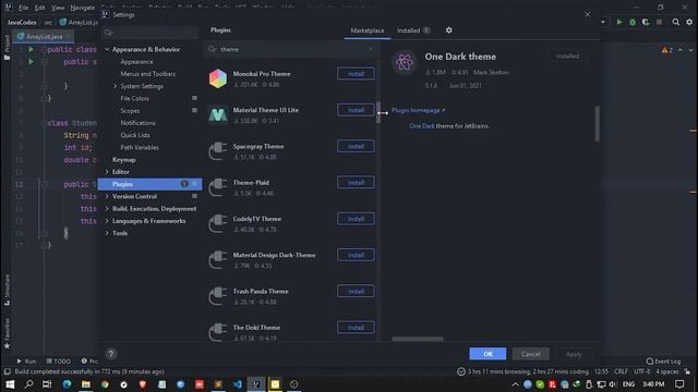 Install plugins from the marketplace directly in IntelliJ IDEA смотреть онлайн
