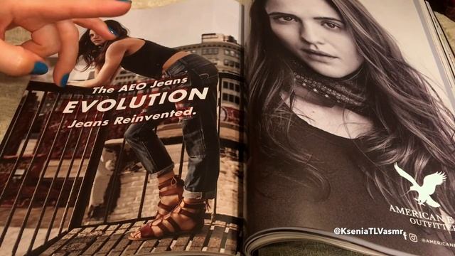 ASMR/АСМР/Листаем журнал/Нормальный голос/ смотреть онлайн