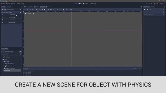 GODOT QUICK DROPS - HOW TO ADD PHYSICS TO A NODE смотреть онлайн
