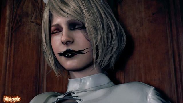 Ashley Graham Gothic Nurse and Leon Black CatSuit смотреть онлайн