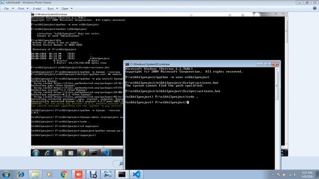 Django lecture 1: run prebuild project in case if install python3,django and vs code смотреть онлайн