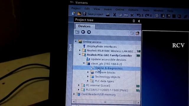 How to Read siemens S7 1200 PLC data using TIA software thru Ethernet смотреть онлайн