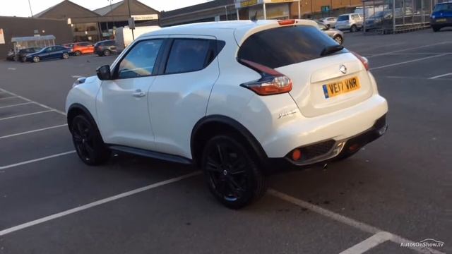 NISSAN JUKE N-CONNECTA DIG-T WHITE 2017 смотреть онлайн
