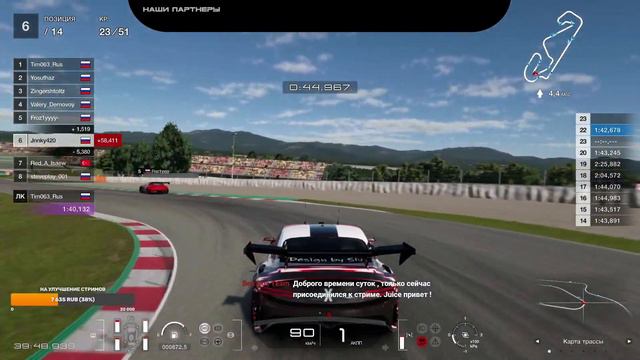 GT3 Spring Cup 2024. 1 Этап. 1 Дивизион. смотреть онлайн