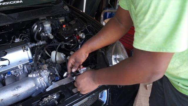 k20 ek sedan radiator fix смотреть онлайн