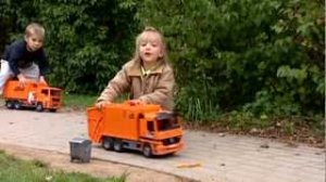 Пожарная машина Экскаватор Мусоровоз Грузовик - Транспортные средства для детей..mp4