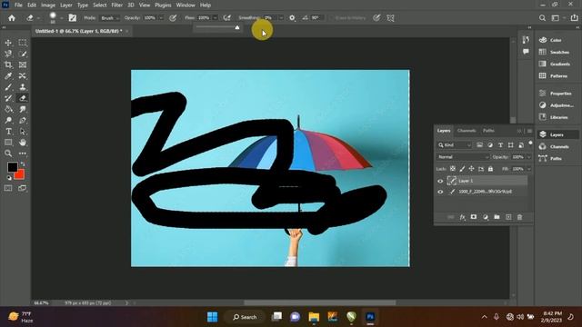 Lecture No. 22: Eraser Tool in Adobe Photoahop | Adobe Photoshop Eraser Tool смотреть онлайн