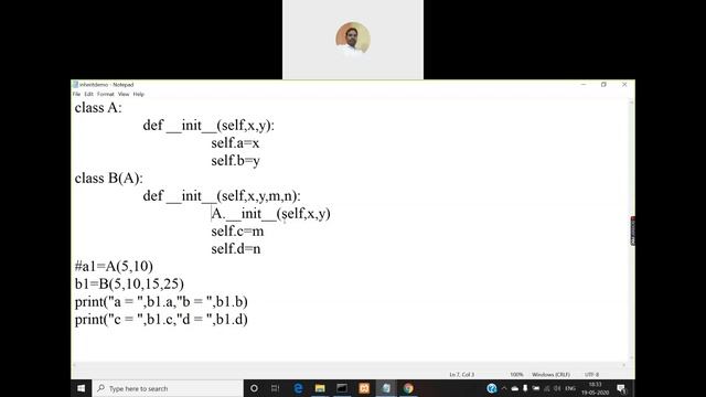 Python Inheritance смотреть онлайн
