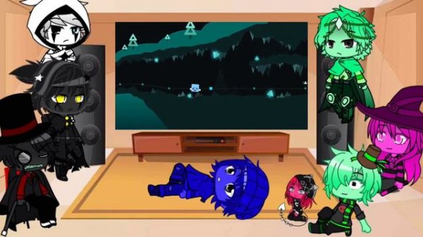 Реакция PA (Black Heart) на Just Shapes and Beats №1 + Black Hat