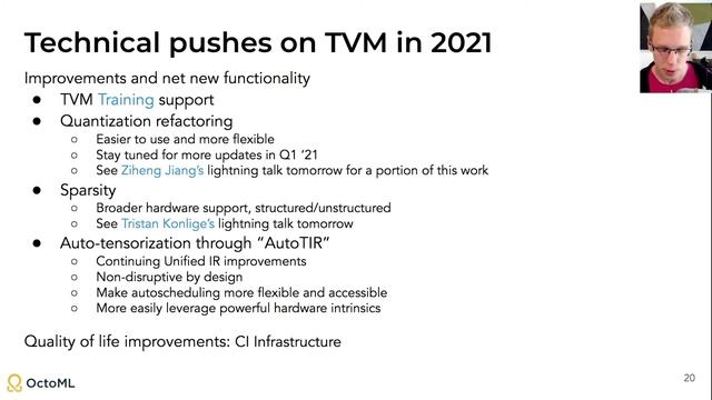 TVM Conf 2020 - Day 1 - TVM at OctoML смотреть онлайн