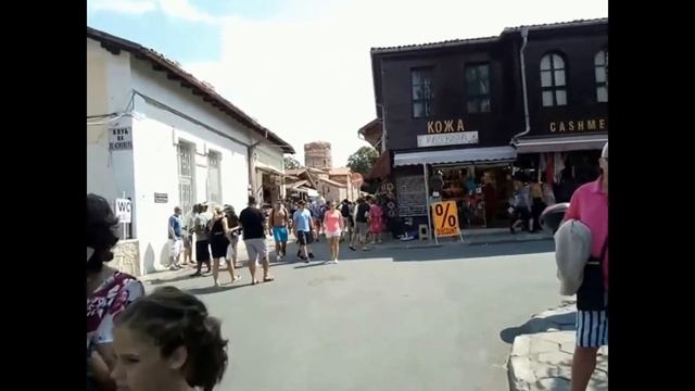 Прогулка по Старому Несебру Несебр, Болгария смотреть онлайн