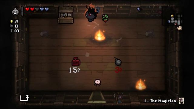 1 Совместное прохождение Binding of Isaac Rebirth co-op смотреть онлайн