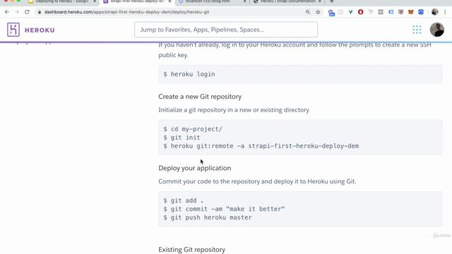 4. Setting up the Strapi side, deploying to Heroku смотреть онлайн