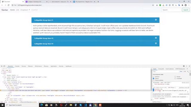Bootstrap 5 - Accordion with plus minus icon смотреть онлайн