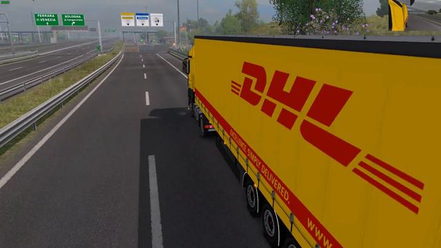 Euro Truck Simulator 2 (1.31) Mercedes Actros MP4 Reworked Cables Ready v1.3 + DLC's & Mods смотреть онлайн