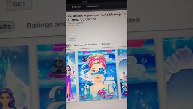 Ice Queen Makeover смотреть онлайн
