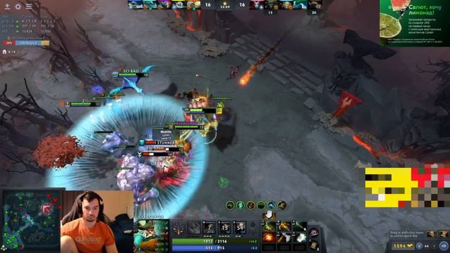 Daxak недоволен игрой LGD Ame; Про игрока Alliance S4 смотреть онлайн