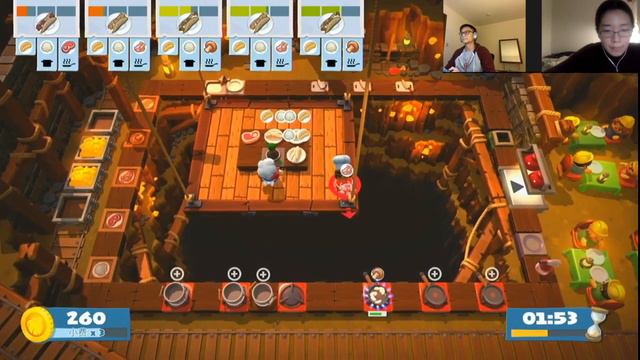 overcooked 5-3, wait, this can be a four-star too?! смотреть онлайн