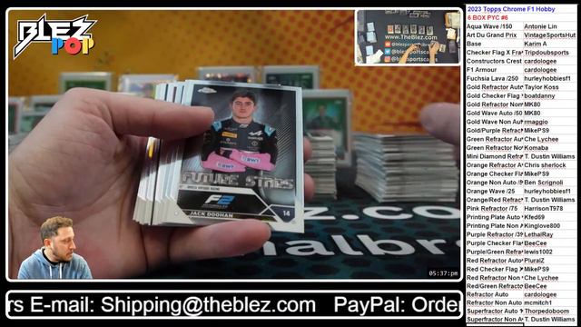 Vroom Vroom F1 Topps Chrome Release Day w/ Browndog! смотреть онлайн