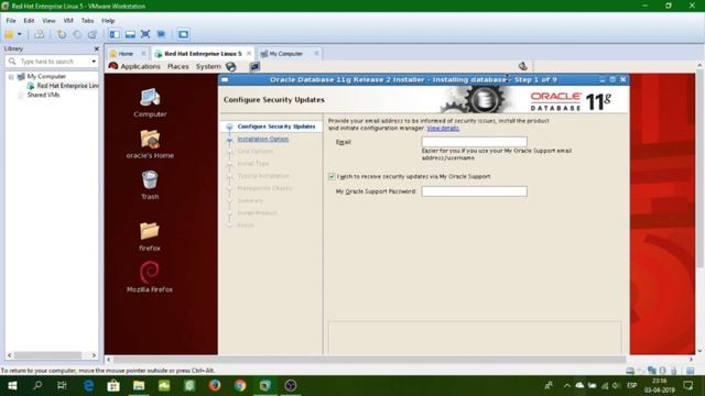 Tutorial instalación Oracle en RED HAT ENTERPRISE LINUX 5 смотреть онлайн