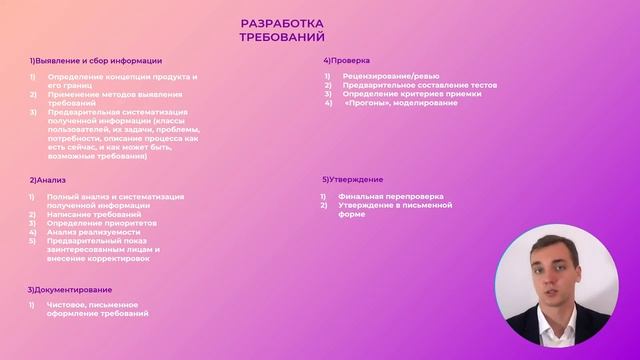 23/48 - Разработка требований, обзор секции. Курс Бизнес-анализ в IT. смотреть онлайн