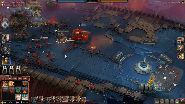 Warhammer 40k Dawn of War 3 Multiplayer Gameplay - 3v3 Space Marines vs. Eldar LIVE смотреть онлайн