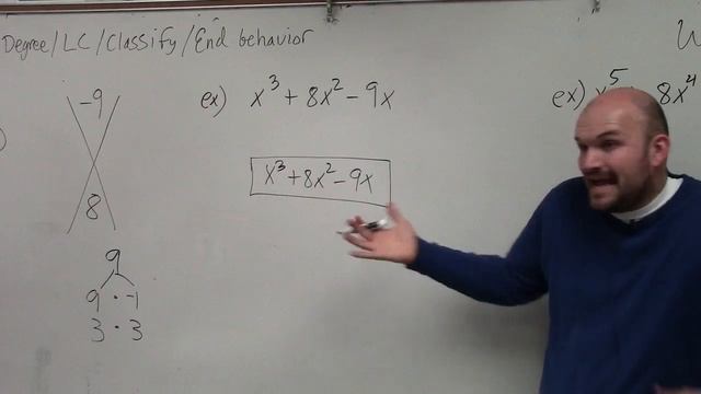 How to factor a polynomial to the third degree by factoring out an x смотреть онлайн