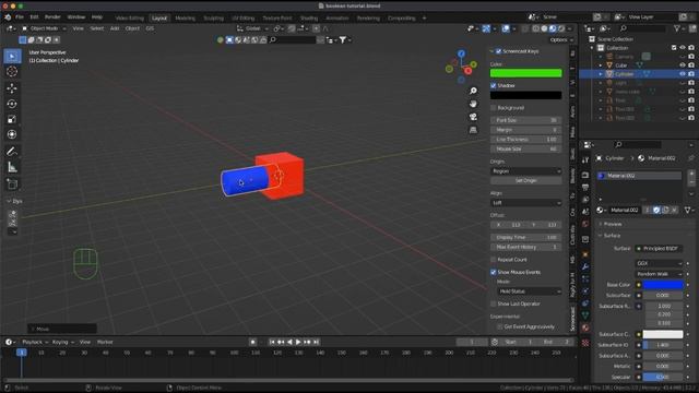 BOOLEAN Tutorial with Auto & Brush in Blender смотреть онлайн