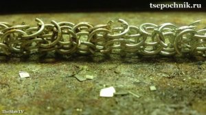 Как делается цепь Кардинал (Американка, Питон) | Часть 2 - Пайка проволочным припоем и кусочками