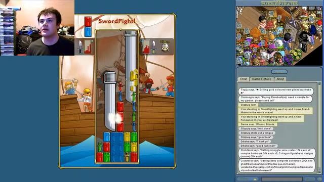 Puzzle Pirates #4 -How not to Swordfight - Swordfight Tournament and poker! смотреть онлайн