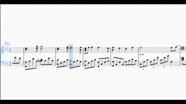 SAO Alicization - War of Underworld Part 2 Episode 5 Insert Song - Longing Piano Cover (Sheet Music смотреть онлайн