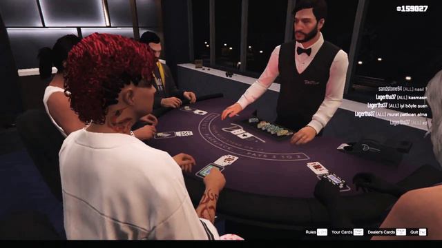 GTA ONLINE Blackjack, how to play / как играть? basic rules / базовые правила #GTA Online смотреть онлайн